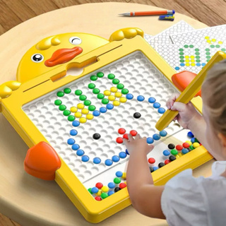 Tábua de Desenho Magnético Colorida para Crianças com Folhetos Criativos: Brinquedo Educacional, Estimulante e Interativ em Oferta na Shopee
