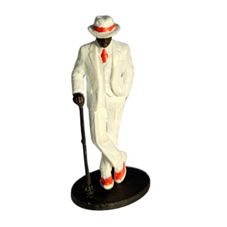 Imagem De Zé Pilintra Em Resina 4 Cm Pintada À Mão em Oferta na Shopee