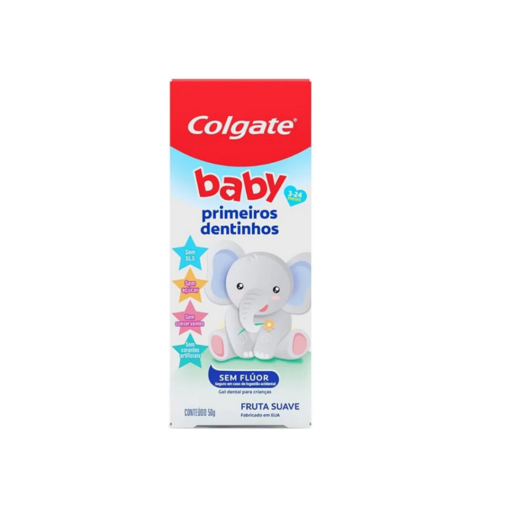 Creme Dental Colgate Baby Gel Anticárie 50ml
