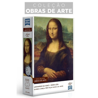 QUEBRA CABEÇA MONA LISA 500 PEÇAS NANO-TOYSTER