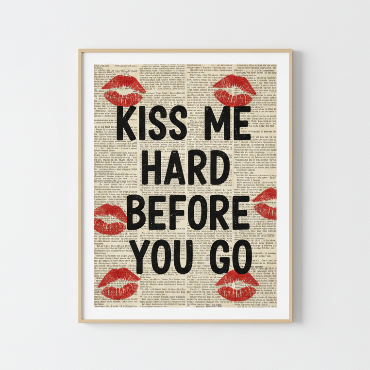 Quadro decorativo Lana del Rey Summertime sadness letra álbum Born to die (1 peça)