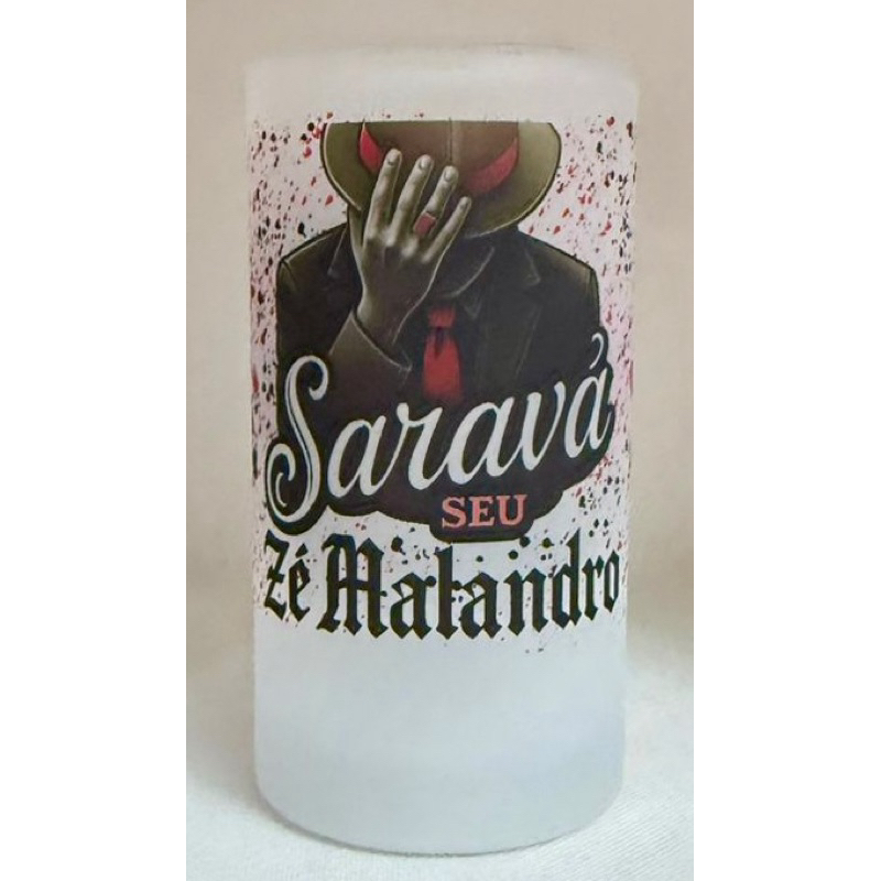 CANECA CHOPP E BEBIDAS ZÉ MALANDRO - UMBANDA CATIMBÓ MALANDRO SARAVÁ 475ML