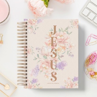 Caderno Devocional O Amor me amou / JESUS em Oferta na Shopee