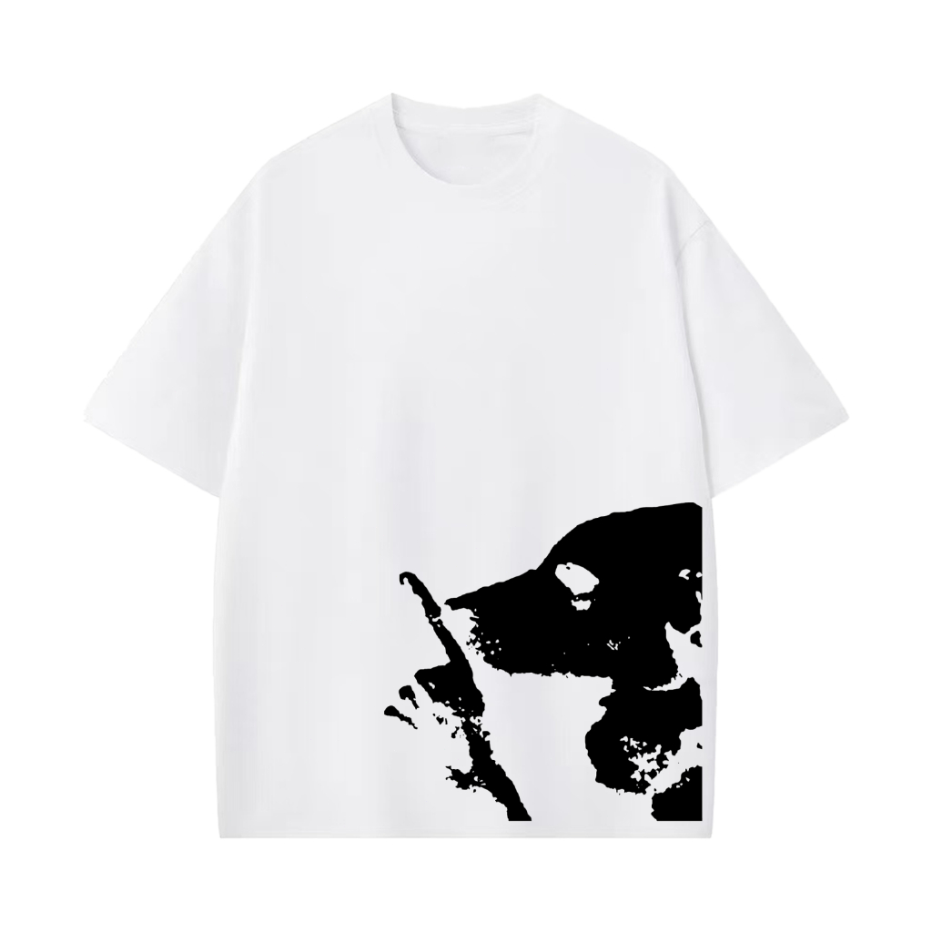 [Camiseta Premium em Algodão Puro]SISI Camiseta Streetwear Camisa Oversized Estampada Over Larga Y2K Cachorro Dog em Oferta na Shopee