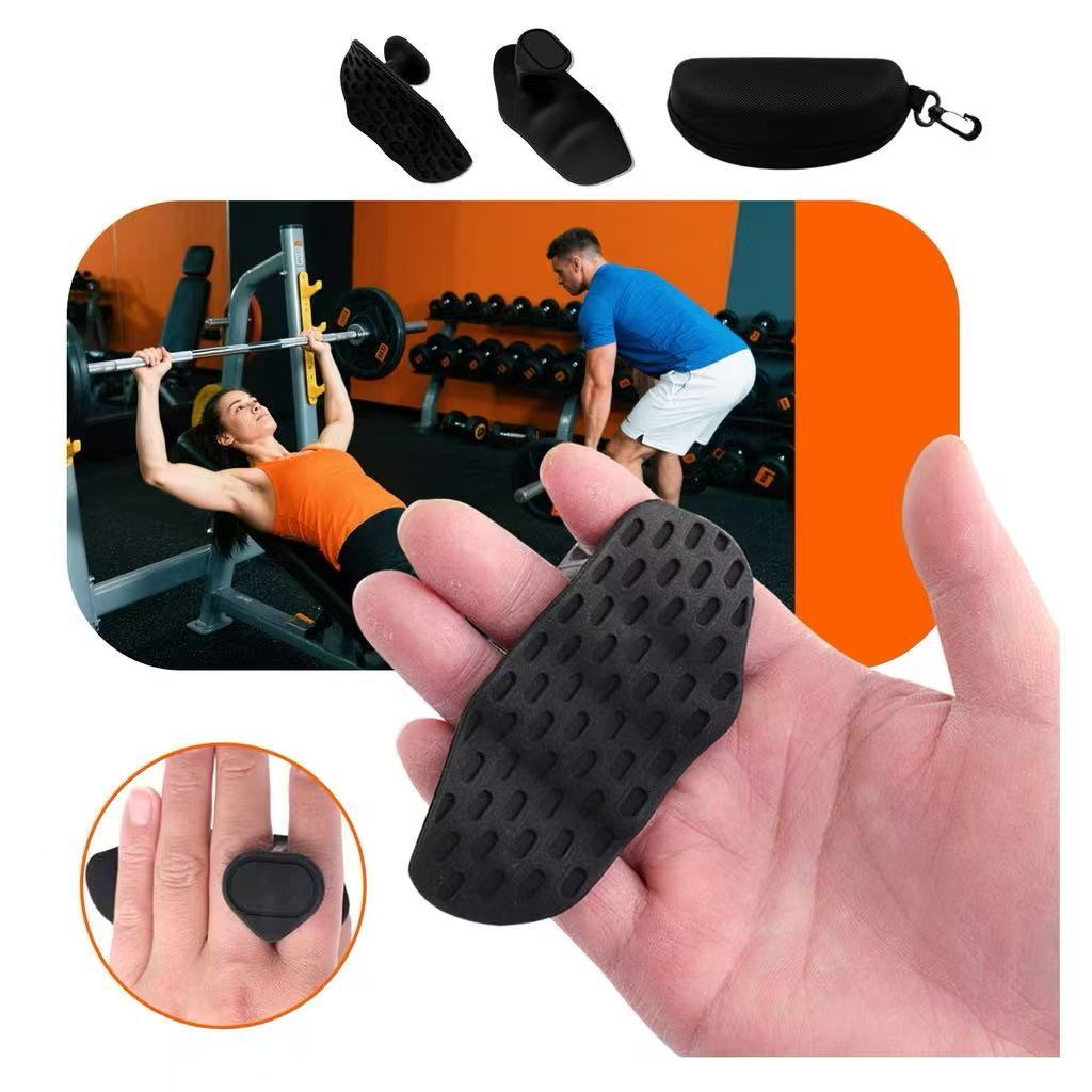 Luva Antiderrapante para Musculação e Levantamento de Peso Ergonômica Ajustável