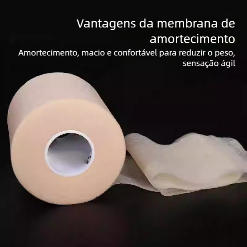 Bandagem de Proteção Esportiva - Fita de Esponja Atlética, Espuma Filme de Pele para Joelheiras e Cotovelos