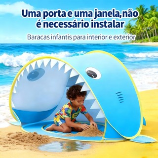 Tenda Barraca Infantil Dobrável Praia Proteção Uv Piscina