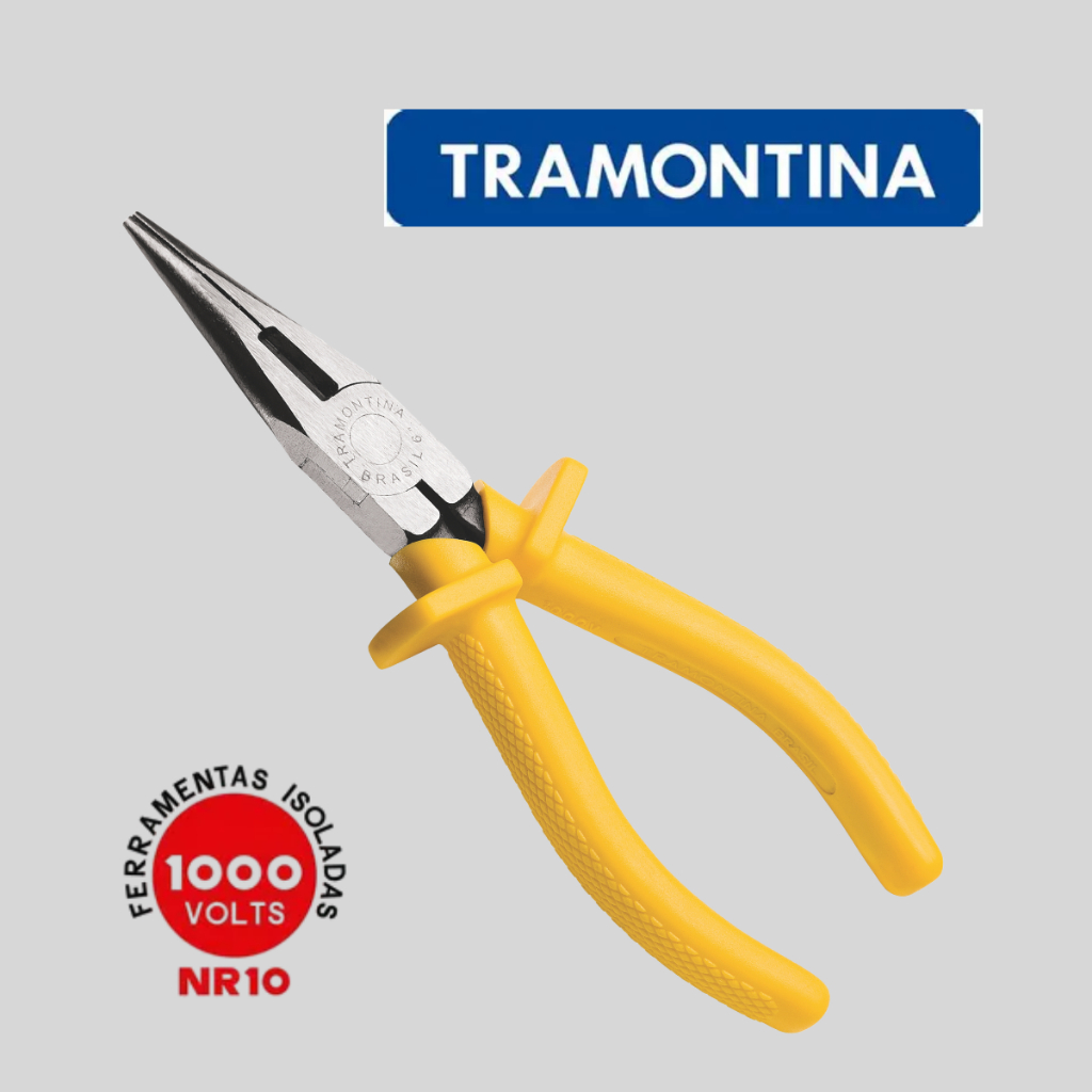 Alicate Bico Meia Cana Tramontina - Comprar com Melhor Preço em Ferramentas e Melhorias para a Casa