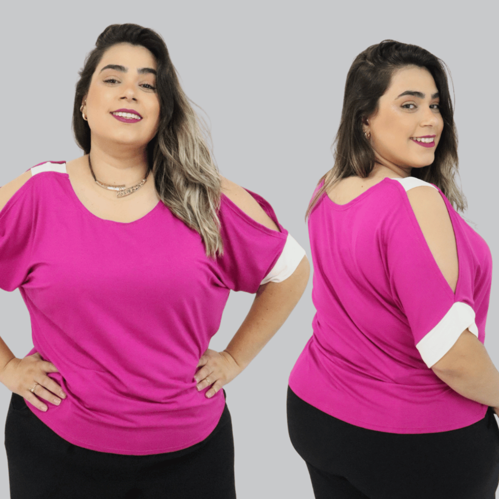 Blusa Feminina Plus Size G1 ao G5 Confortável e Estilosa Tecido Premium Viscolycra Macia Variadas