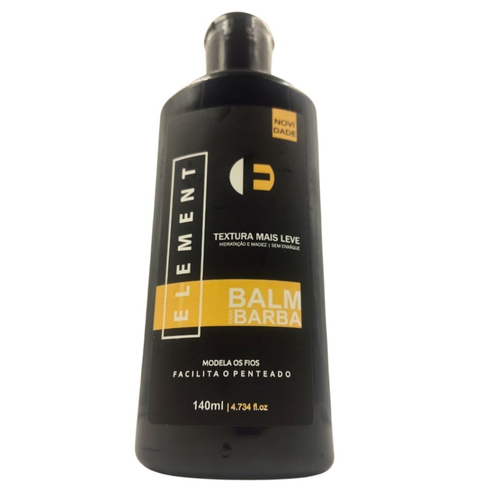 Balm Para Barba Element Alfa Look’s 140ml    Balm Pós-Barba Hidratante   Produto Profissinal