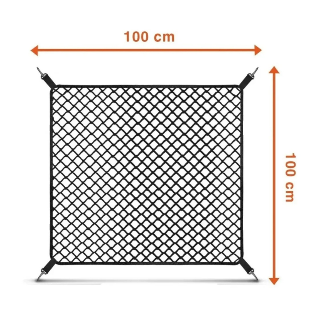 Rede Poliéster Para Porta Malas Universal Para Carros Preto em Oferta na Shopee