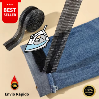FITA BARRA MÁGICA® ORIGINAL- BARRA BAINHA CALÇA JEANS TECIDOS ROUPAS em Oferta na Shopee
