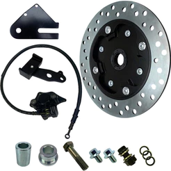Kit Sistema Freio Traseiro Completo Titan 160 Fan 160 Ano 2016 Até 2024