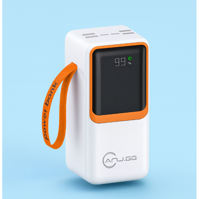 Power Bank Carregador Portátil 50000mah Turbo 22.5w pd Rápido para Celular e Tablet
