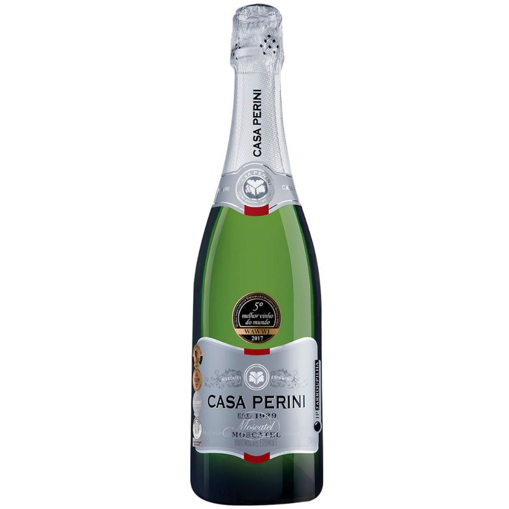 Espumante Brasileiro Casa Perini Moscatel 750ml em Oferta na Shopee