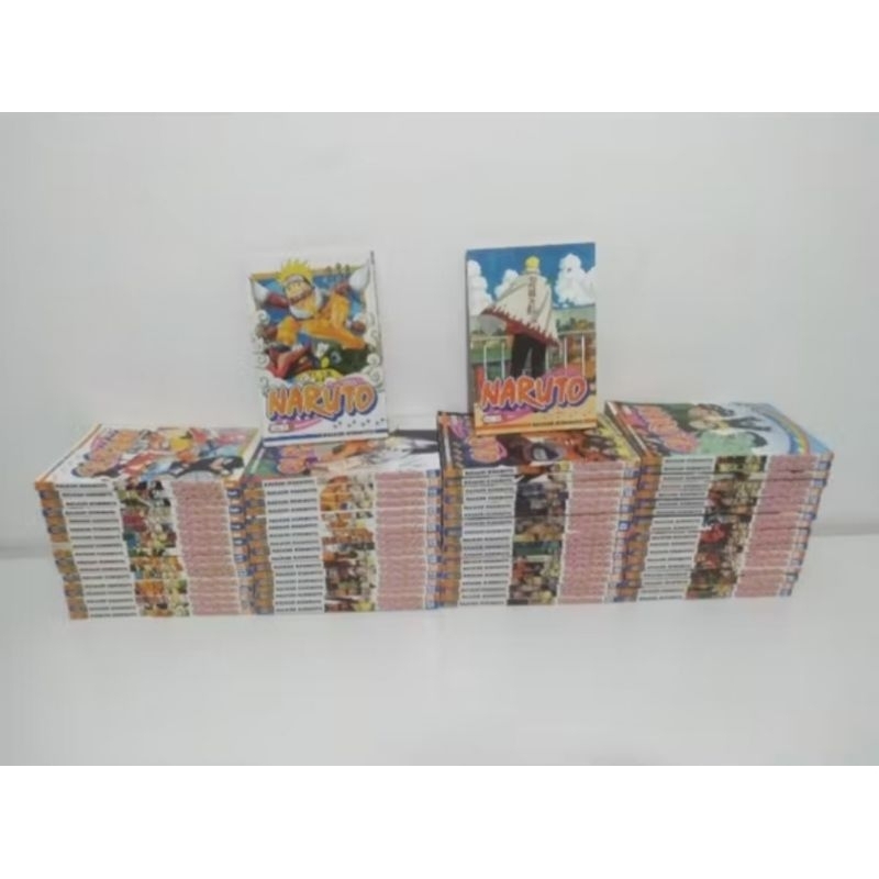 coleção de mangás naruto edições 1 a 72 edição normal para venda avulsa