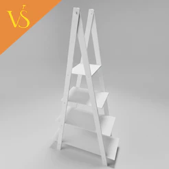 Escadinha MDF 4 Andares Ideal Para Decoração de Festas, Eventos e Casamentos