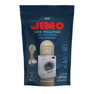 Pastilha Limpa Máquina De Lavar Roupas JIMO Enzimática Tira Resíduos em Oferta na Shopee