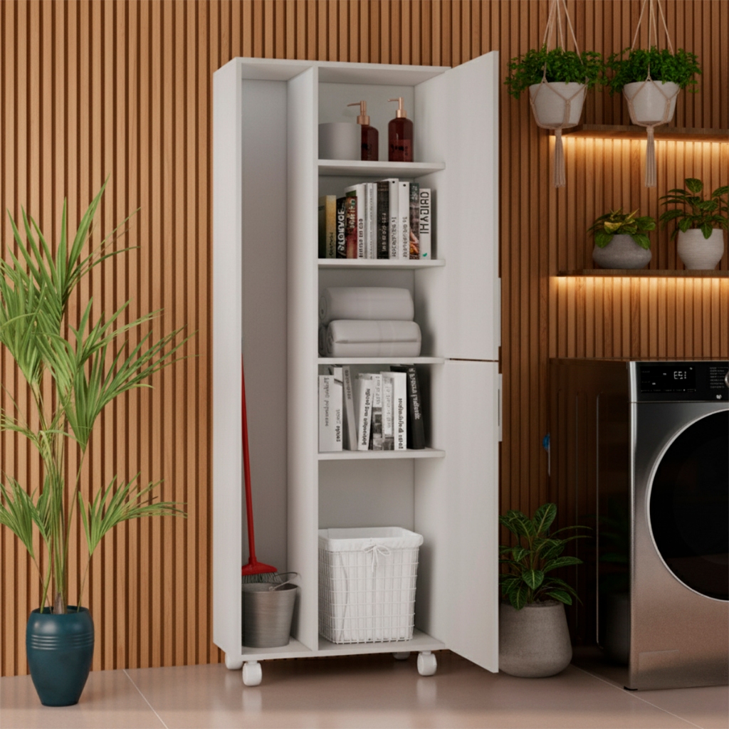 Armário Multiuso Vassoura: Onde Comprar | BuscaProdutos