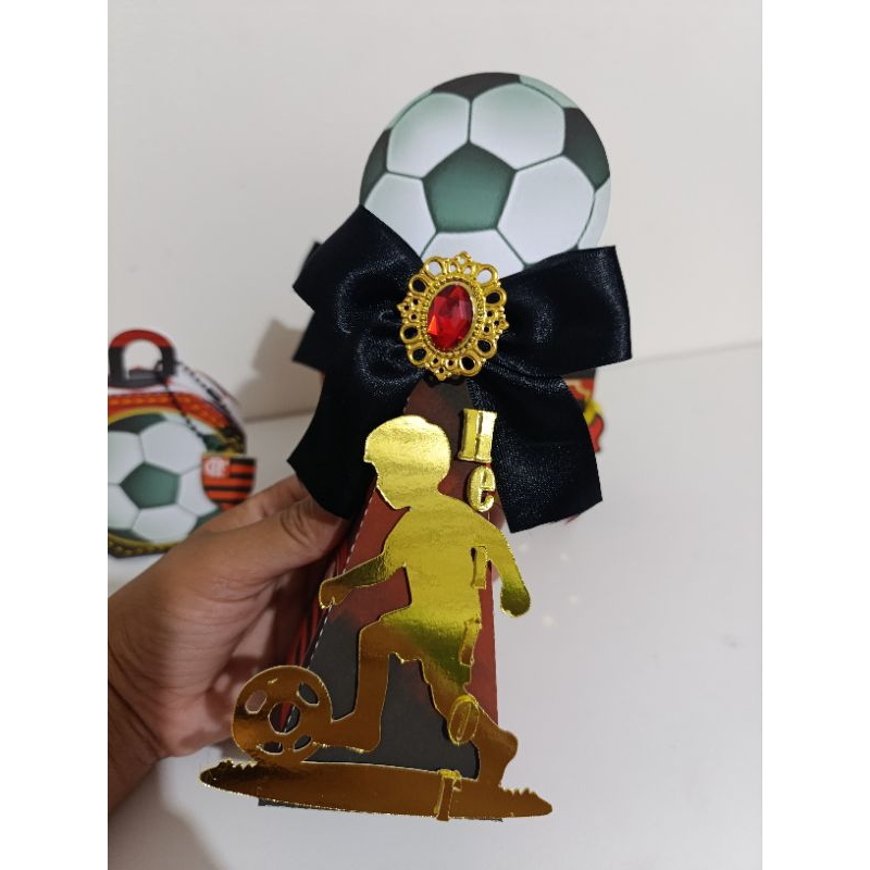 Caixinhas Personalizadas F|amengoool 3D⚽ perfeitas para festas infantis e tema futebol. Ideal para lembrancinhas 🎉