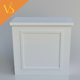 Cômoda Fake Branca Quadrada Boiserie para Bolo Doces e Enfeites em Oferta na Shopee