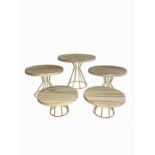 KIT 5 BOLEIRA E DOCEIRA COMPLETO DECORAÇÃO
