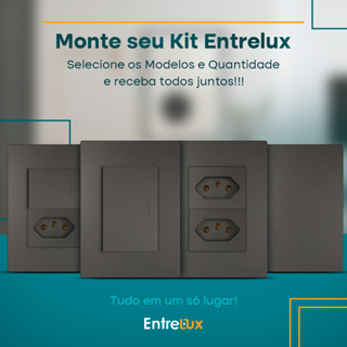 Interruptor 10A e Tomadas 10A 20A - Simples e Paralelo 4x2 Cor Grafite em Oferta na Shopee