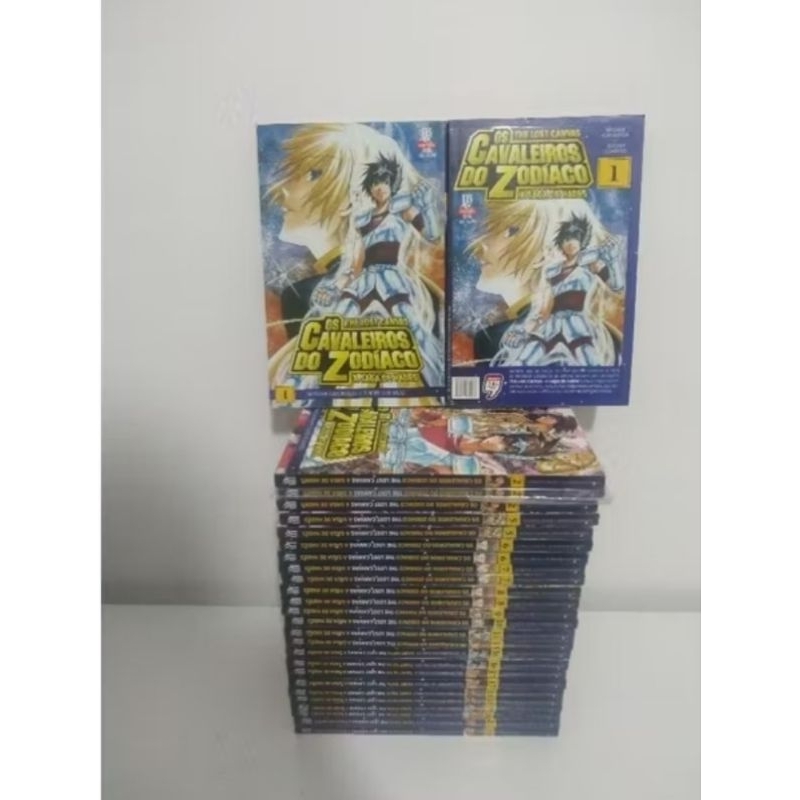 coleção de mangás cavaleiros do zodíaco the lost canvas 1 ao 23 para venda avulsa de mangas Saint seiya