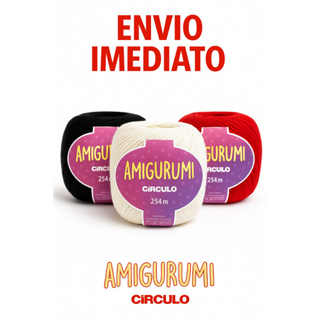 Fio Amigurumi 254m linha círculo 125g  - Artesanato, Crochê e Tricô em Oferta na Shopee