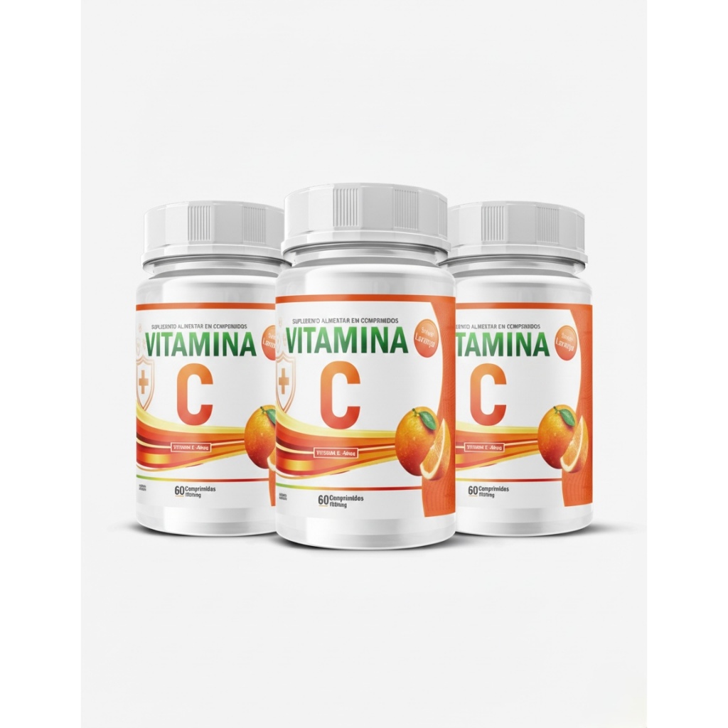Vitamina C 1000mg 60 Comprimidos | Imunidade e Antioxidante