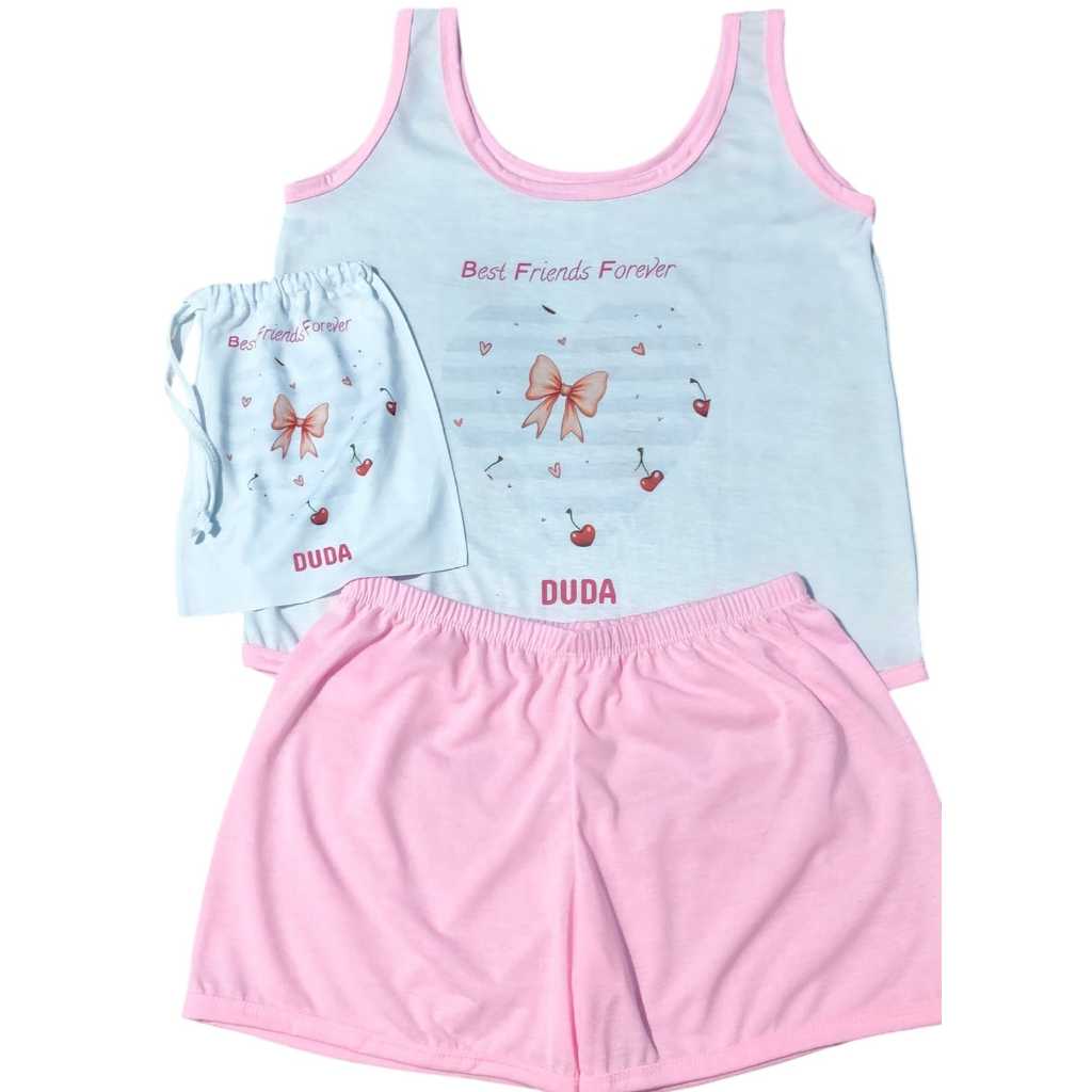 Kits personalizados para festa do pijama/MONTE O SEU KIT/Festa do pijama/Kit festa+sacolinhas