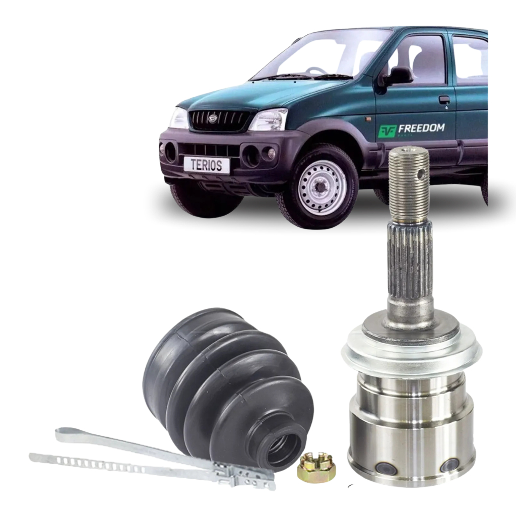 Junta Homocinetica Externa Daihatsu Terios 1.3 16V 4X4 19X24 Dentes 1998 a 2000 Junta Fixa Lado da Roda (manual) Novo