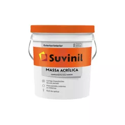 Massa Corrida Pva Branca - Suvinil 5,7 Kg