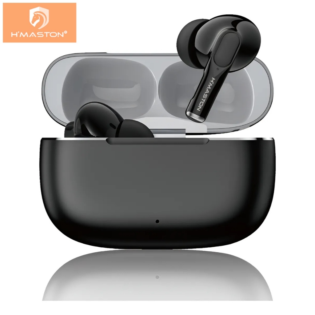 Fone Sem Fio Bluetooth ANC 5.4 Wireless TWS com Microfone Fone Redução de ruído H'maston RS-75