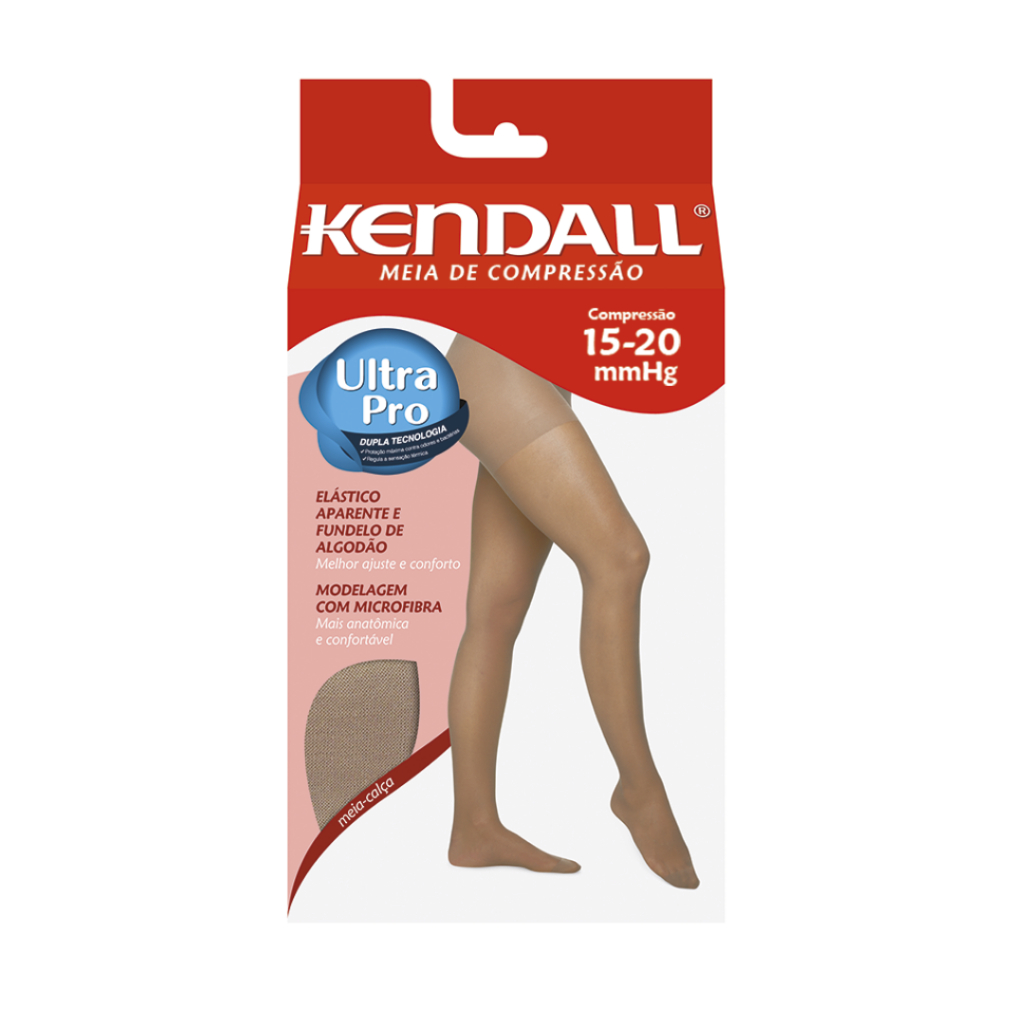 Meia Calça Kendall 1631 Com Ponteira Compressão Média (15-20 mmHg) em Oferta na Shopee