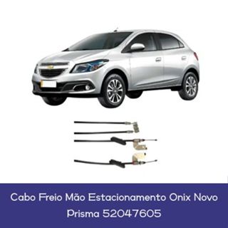 Cabo Freio Mão Estacionamento Onix Novo Prisma 52047605 em Oferta na Shopee