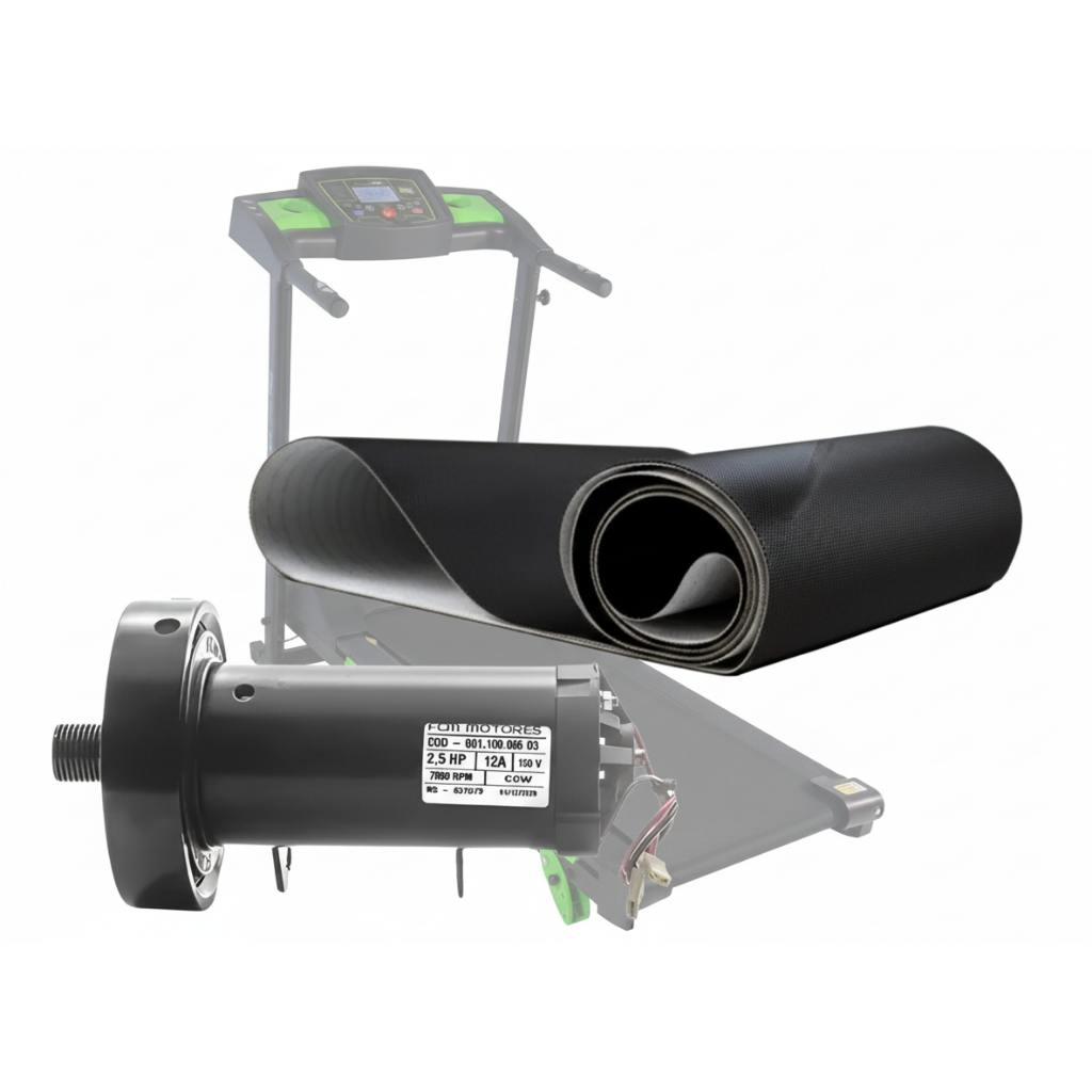 Motor FCM 2.5 7800 RPM + Lona Para Esteira Concept 2.5
