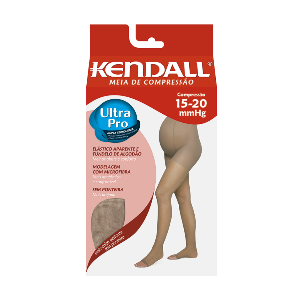 Meia Calça Kendall Gestante sem Ponteira Média Compressão (15-20 mmHg) em Oferta na Shopee
