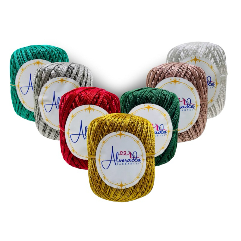 Barbante Decorativo Novelo Linha Brilhante 100g Dourado Brilhante Natal Artesanato Crochê Encanto em Oferta na Shopee