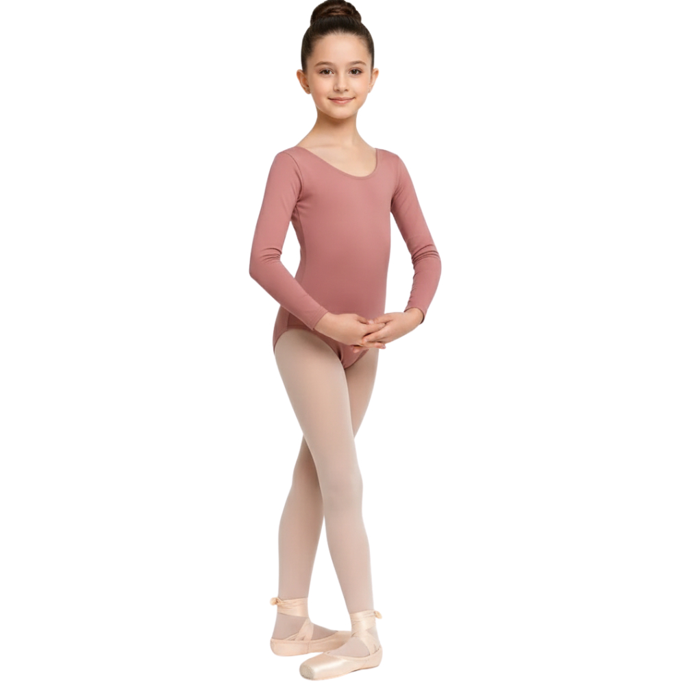 Body Regata Collant Ballet Verde Neon Infantil Menina Rose