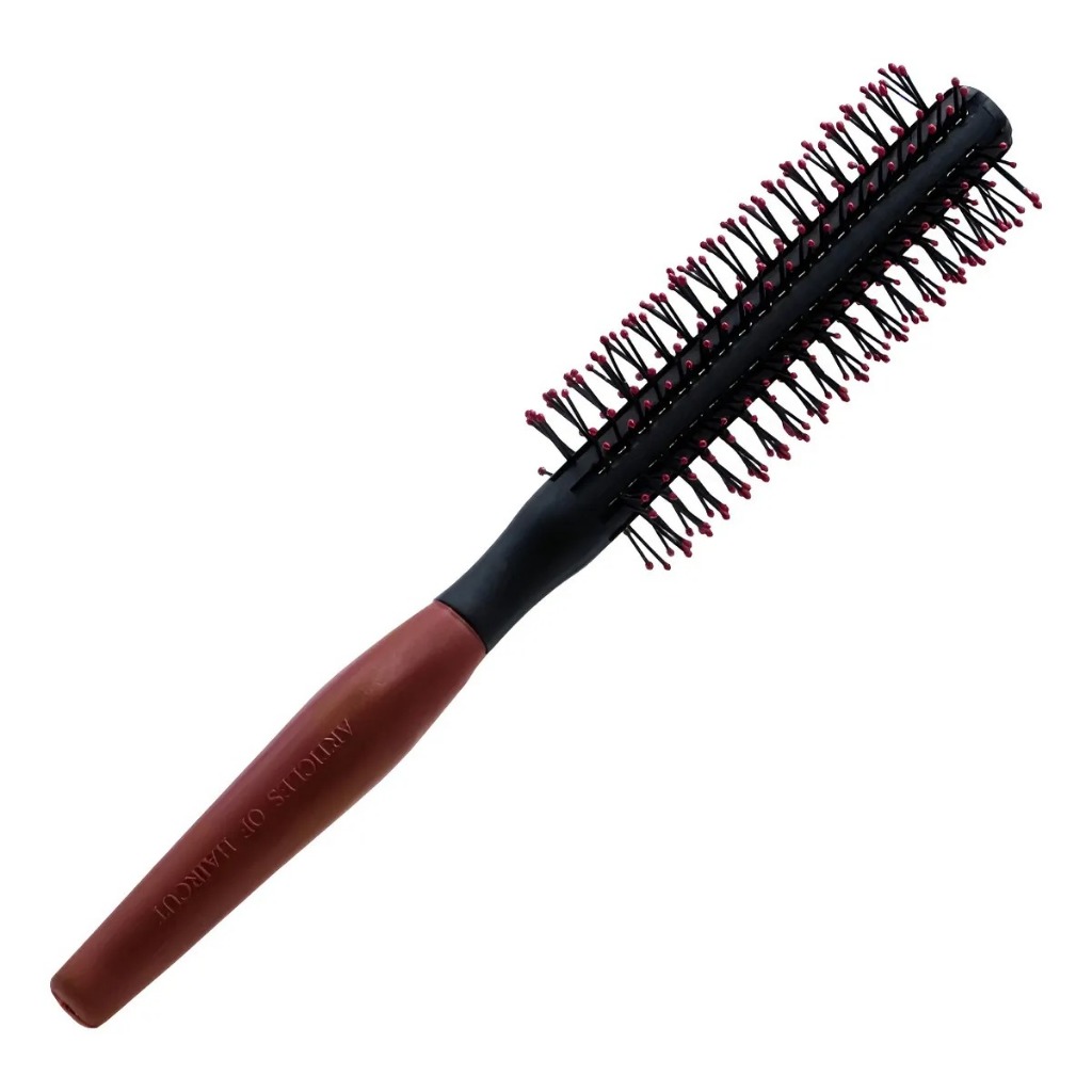Escova De Cabelo Redonda Anti Estática E Frizz Pro