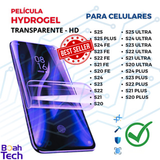 Pelicula TPU Hidrogel Celular SAMSUNG Linha S S8 S9 S10 S20 S21 S22 S23 S24 S25 HD Normal ou HD Fosca em Oferta na Shopee