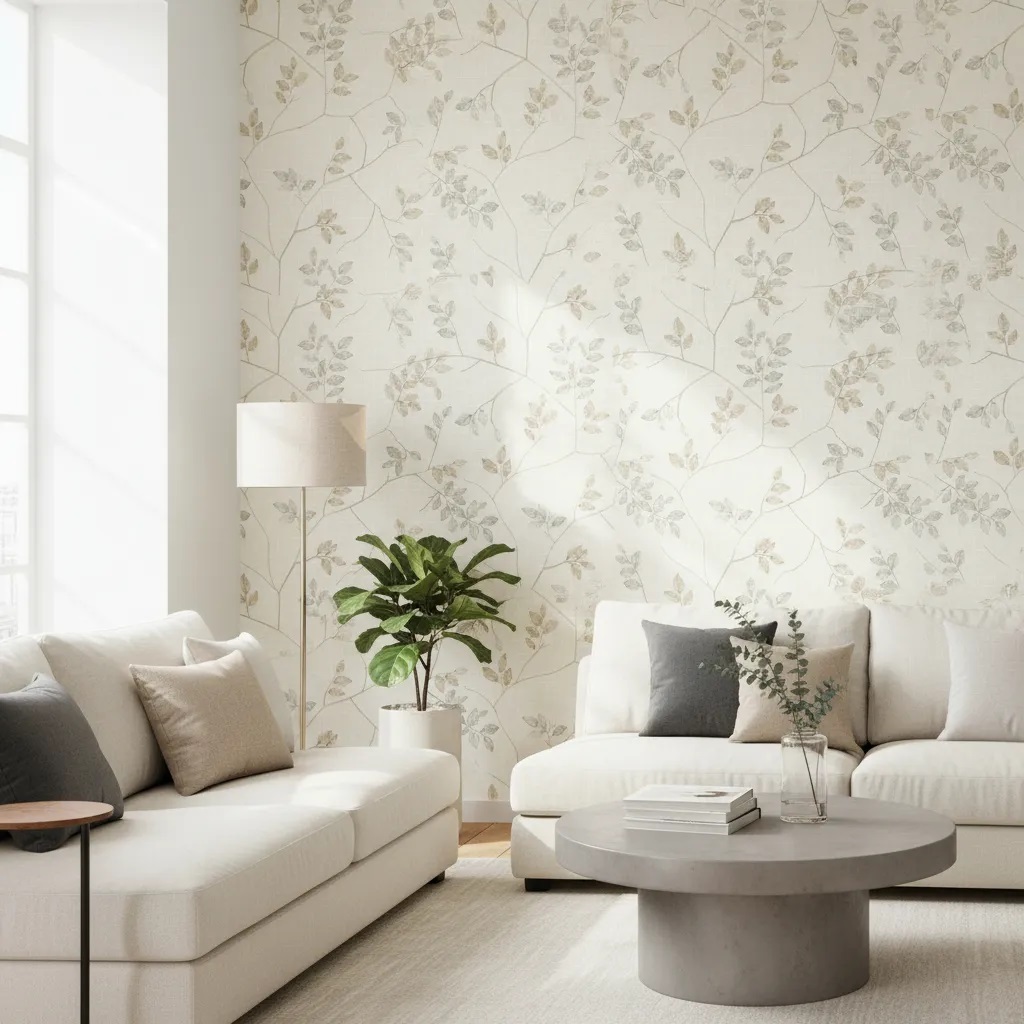 Papel de Parede Adesivo Lavável Floral Flores Delicadas BN01 em Oferta na Shopee