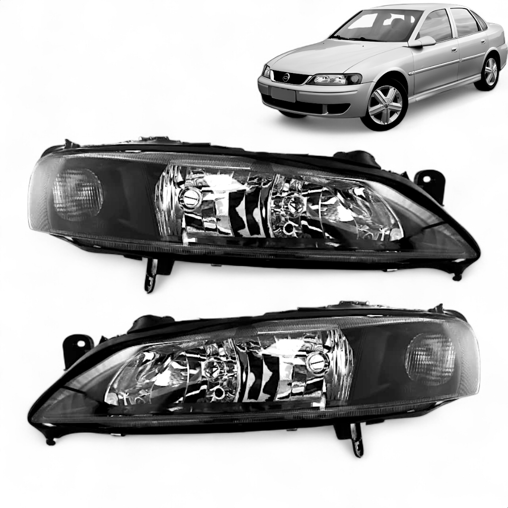 Farol Vectra 99 2000 2001 02 A 05 Serve 97 98 Máscara Negra