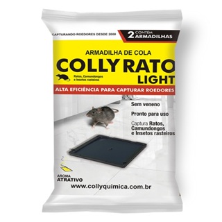 Par De Armadilha Adesiva De Cola para Ratos Ratoeira Colante Adesivo Armadilha Colly Light em Oferta na Shopee