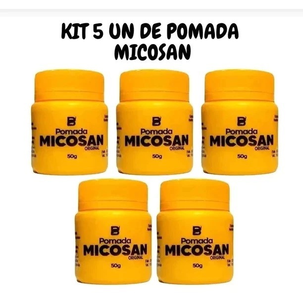Micosan Seca Espinhas Kit 5 Unidades – Tratamento para Acne, Cravos, Manchas e Oleosidade | Produto Original