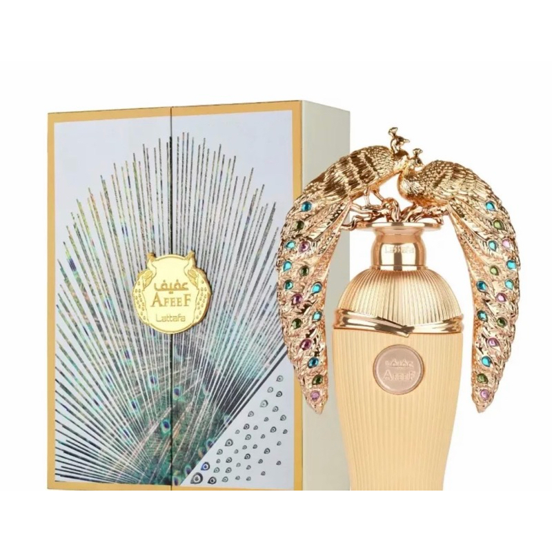 Perfume Arabe Lattafa Afeef, perfume do pavao, 100ml, original e lacrado, perfume luxuoso e intenso