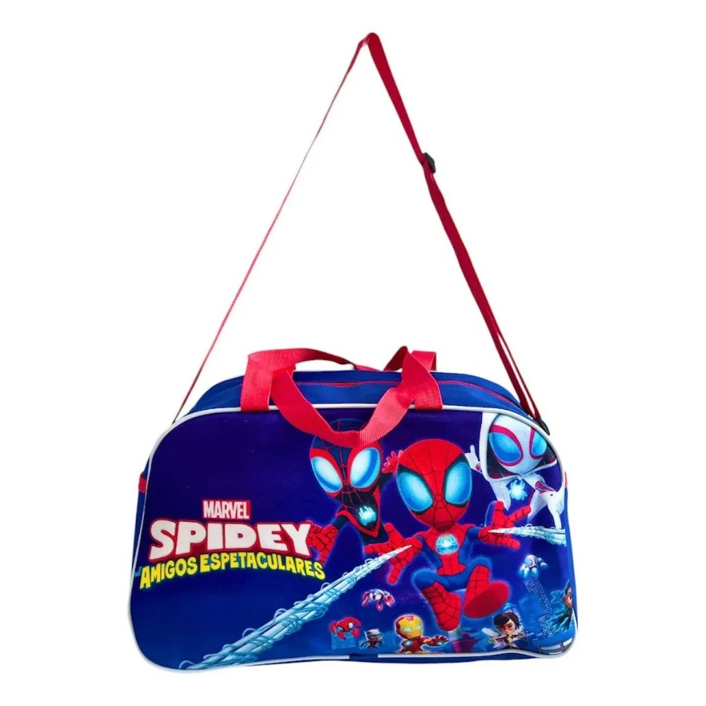 Bolsa Infantil Sacola De Viagem Spidey Homem Aranha Amigos
