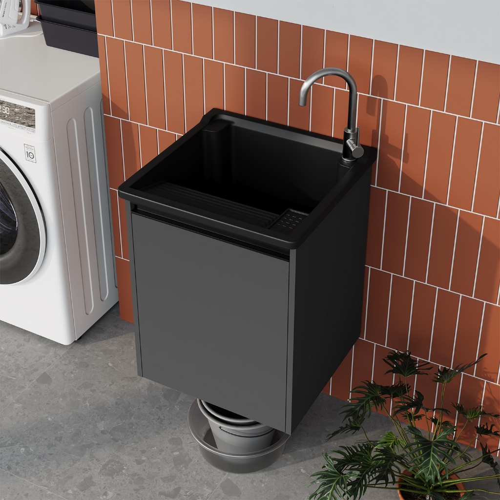 Armário Lavanderia Suspenso Cinza: Onde Comprar | BuscaProdutos