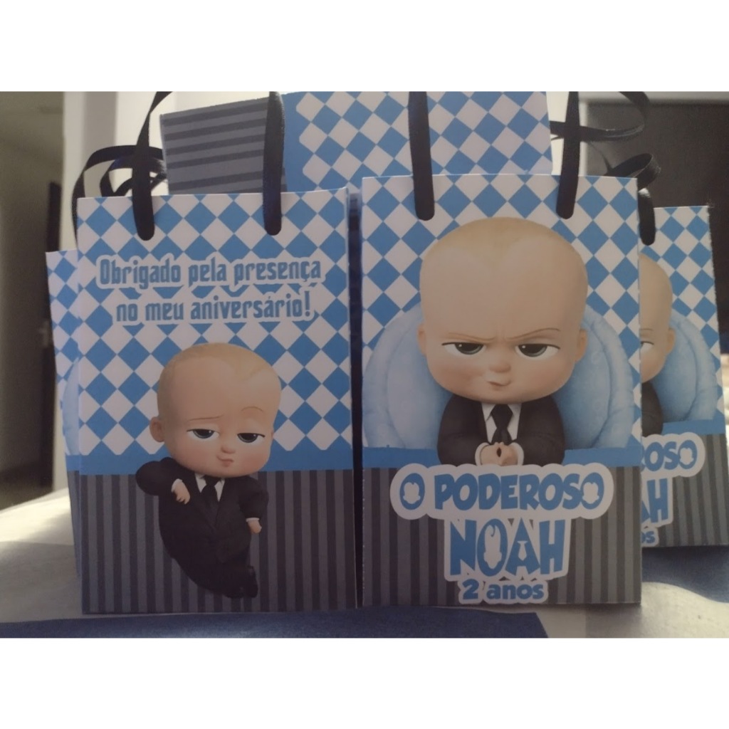Sacolinha Poderoso Chefinho Personalizada festa infantil lembrancinhas
